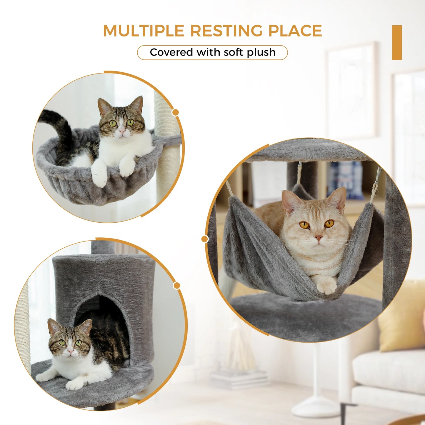 Luxury Cat Tree House Towers - Different Options