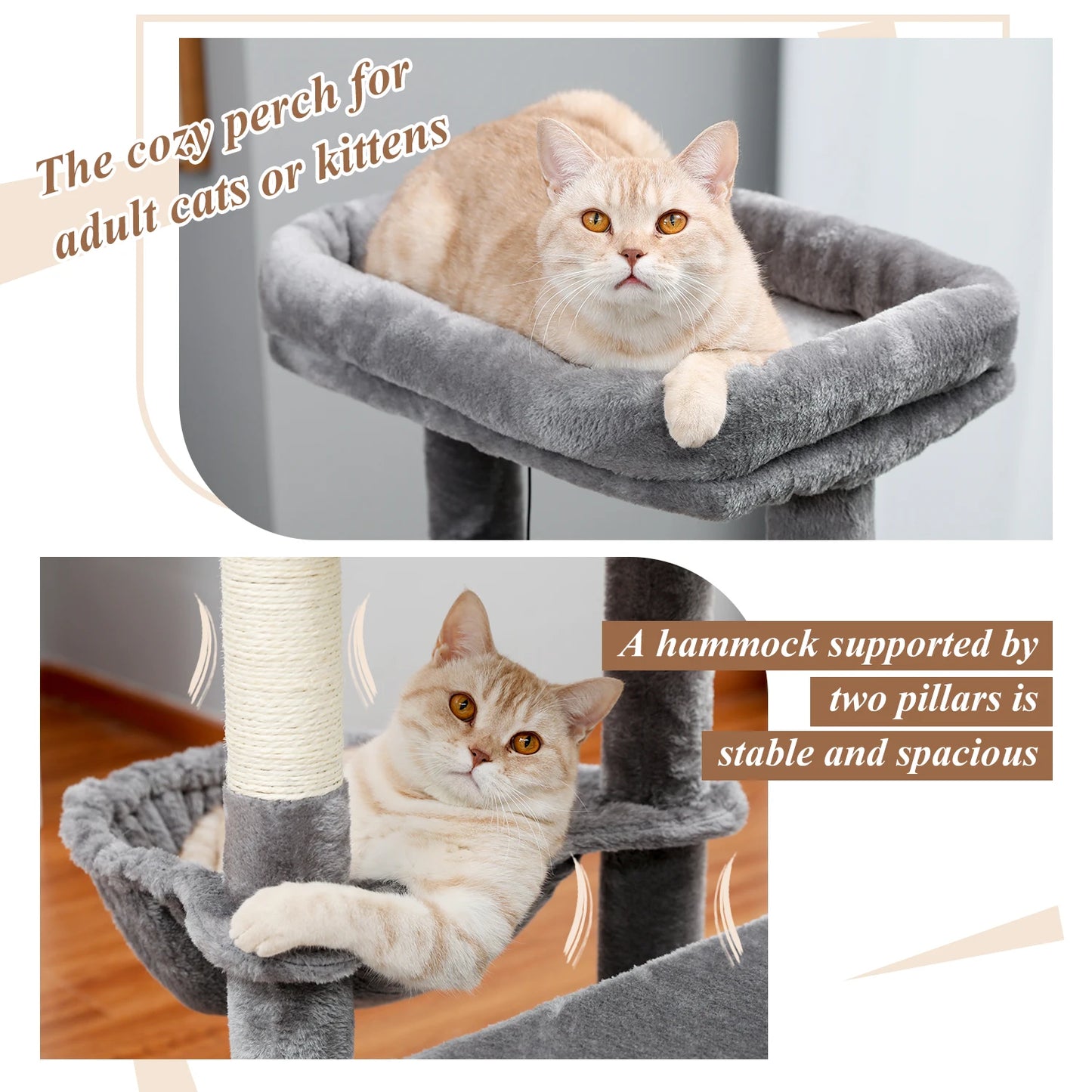 Luxury Cat Tree House Towers - Different Options