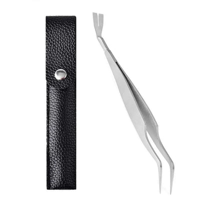 2 In 1 Stainless Steel Tick Tweezers