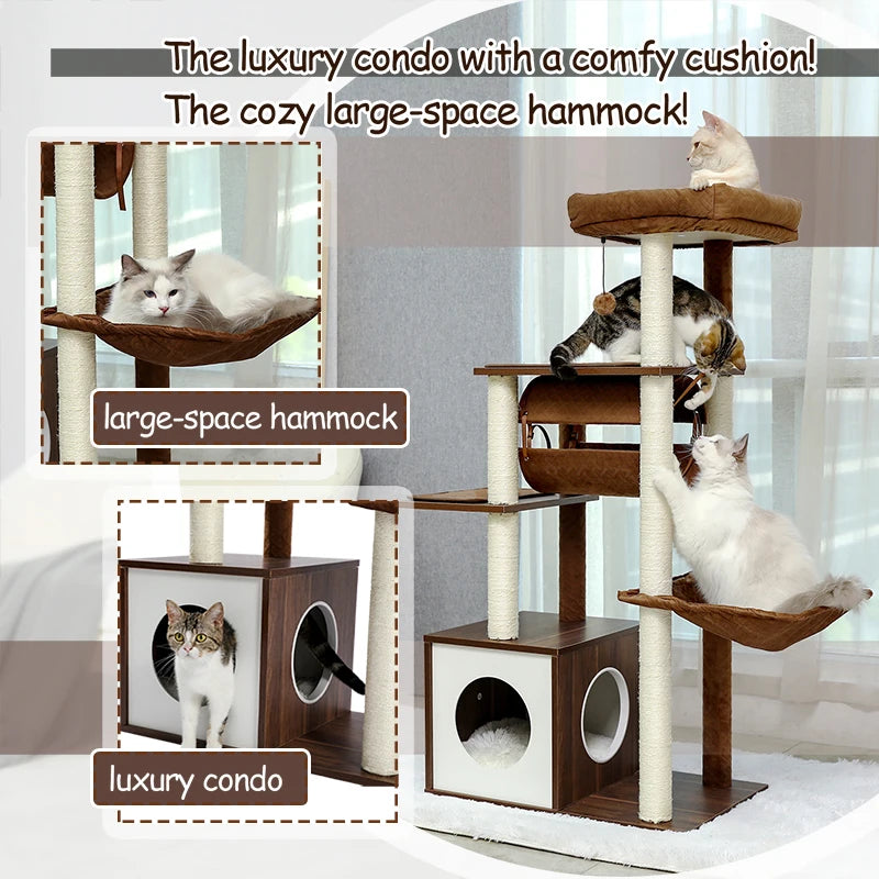 Luxury Cat Tree House Towers - Different Options