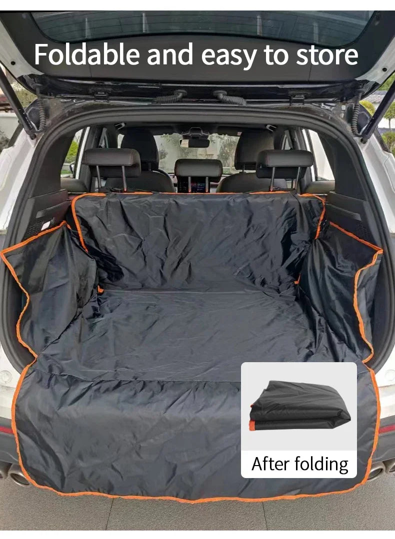 Waterproof Pet Cargo Cover for SUVs Sedans