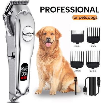 Professional Hair Clipper All Metal and Rechargeable