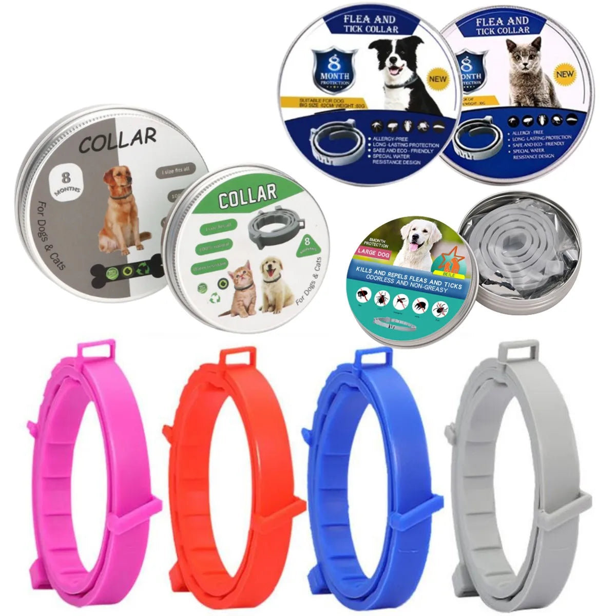 Flea and Tick Collar Up To 8 Month Prevention