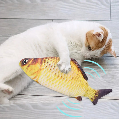 Cat Fish Toy with Usb Charger