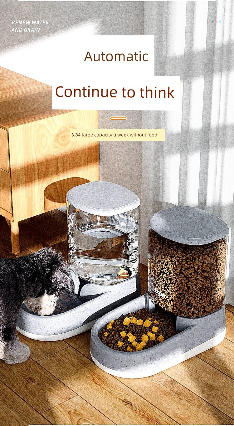 Automatic Pet Feeding & Water Dispenser