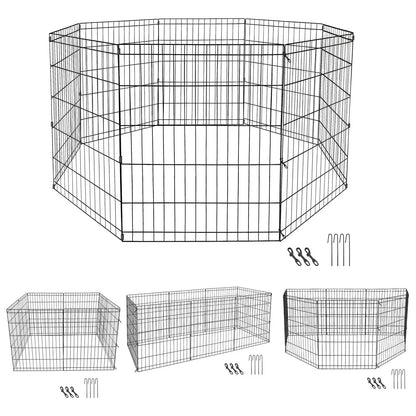 24" 8 Panel Fence Play Pen