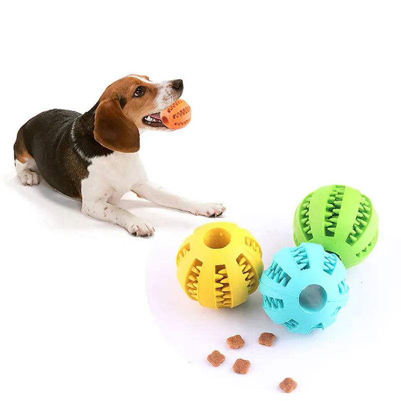 Dog Food Dispenser Ball Toy