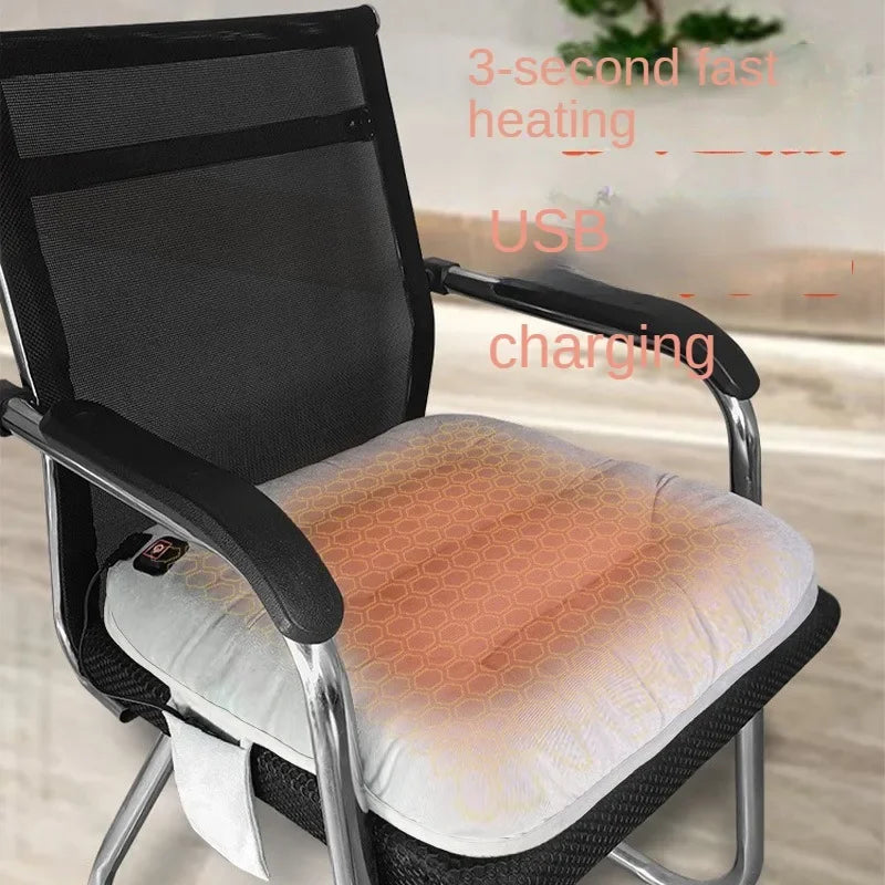 Adjustable Temperature Electric Heating Cushion Pad Chair/Car