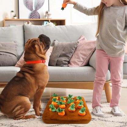 Interactive Carrot Chew Toy