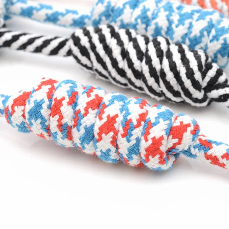 Cotton Durable Braided Bone Knot Rope