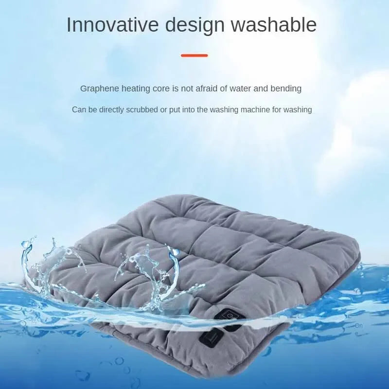 Adjustable Temperature Electric Heating Cushion Pad Chair/Car