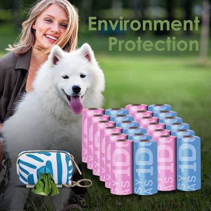 Dog Poop Biodegradable bags, Dispenser sold separately