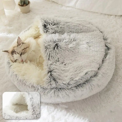 Soft Plush Pet Bed for Small and Medium Pets