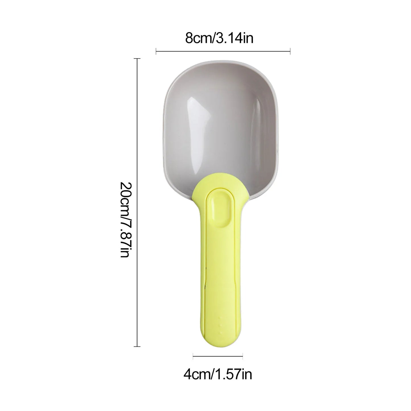 Pet Feeding Scooper with Clip