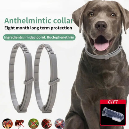 Adjustable Flea & Tick Prevention Collar