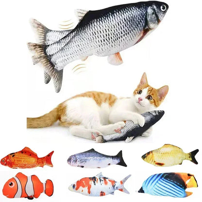 Cat Fish Toy with Usb Charger