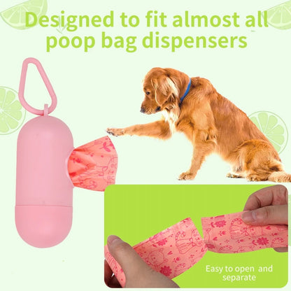 Dog Poop bag Rolls EPI Biodegradable