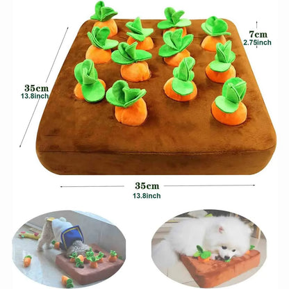 Interactive Carrot Chew Toy