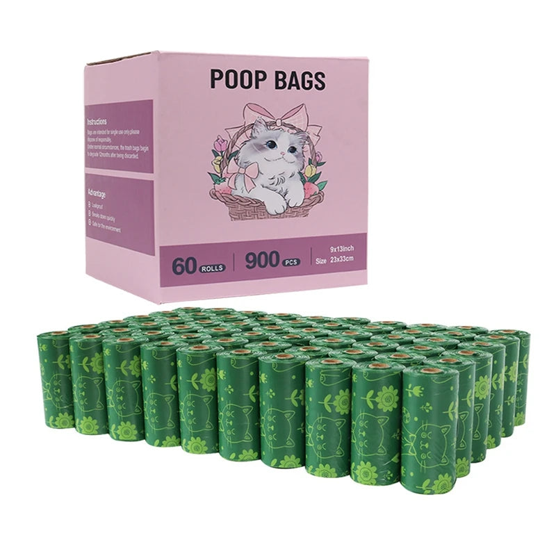 Cat Poop bags Rolls EPI Biodegradable Cat Poop Bag