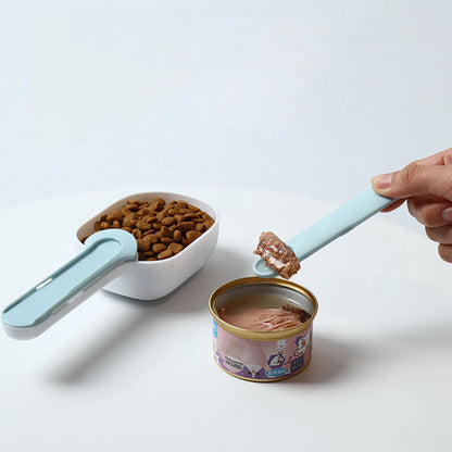 Pet Feeding Scooper with Clip