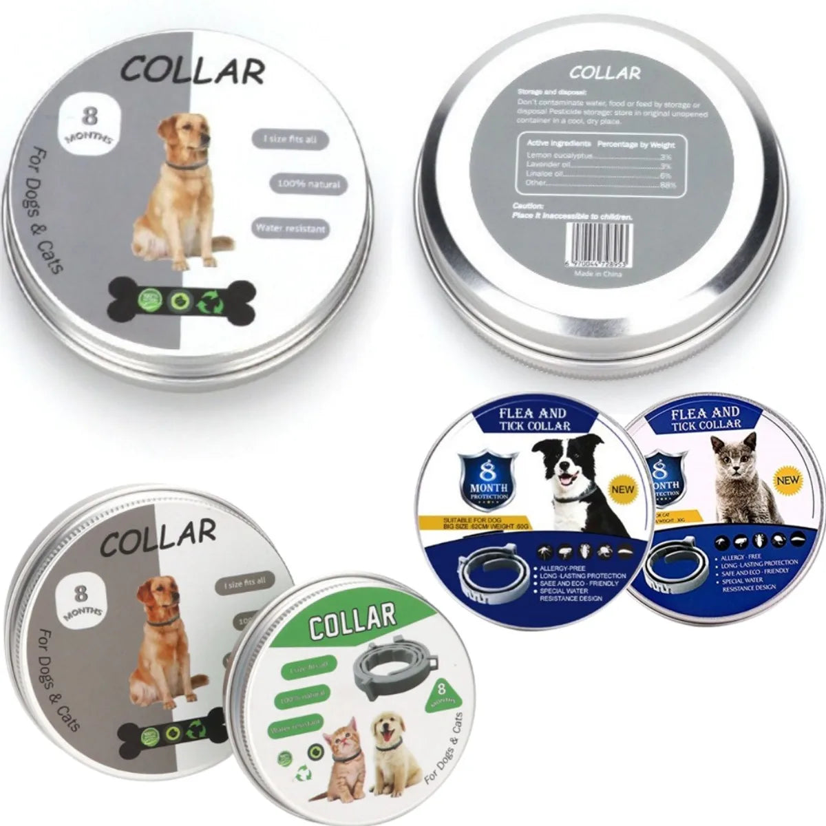 Flea and Tick Collar Up To 8 Month Prevention