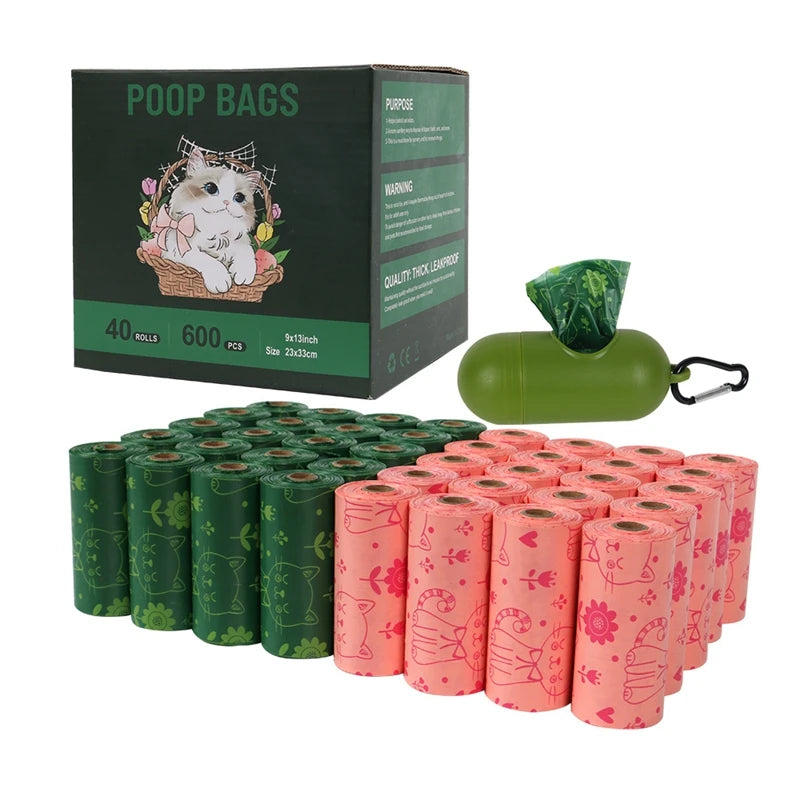 Cat Poop bags Rolls EPI Biodegradable Cat Poop Bag