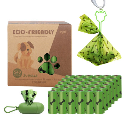 Dog Poop Biodegradable bags, Dispenser sold separately