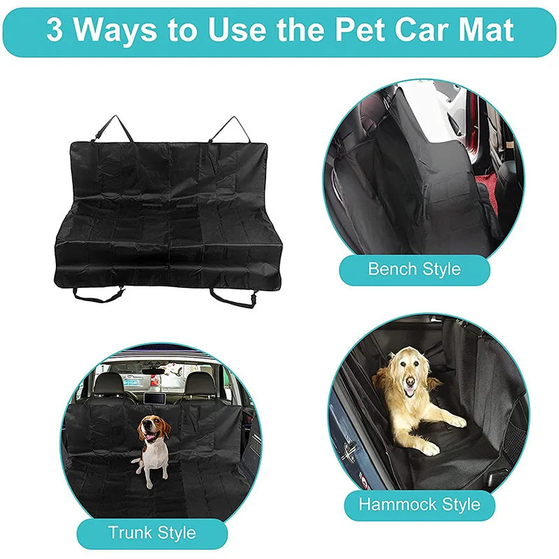 Car Rear Seat Cover for Traveling pets