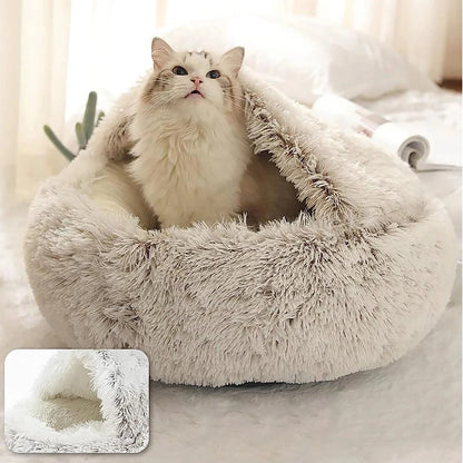 Soft Plush Pet Bed for Small and Medium Pets