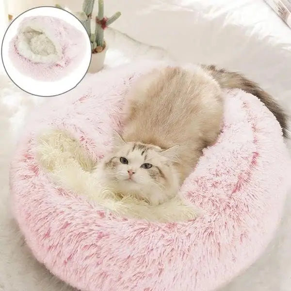 Soft Plush Pet Bed for Small and Medium Pets