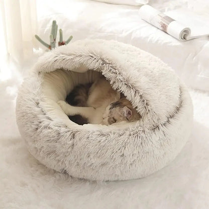 Soft Plush Pet Bed for Small and Medium Pets