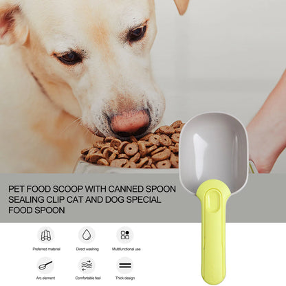 Pet Feeding Scooper with Clip