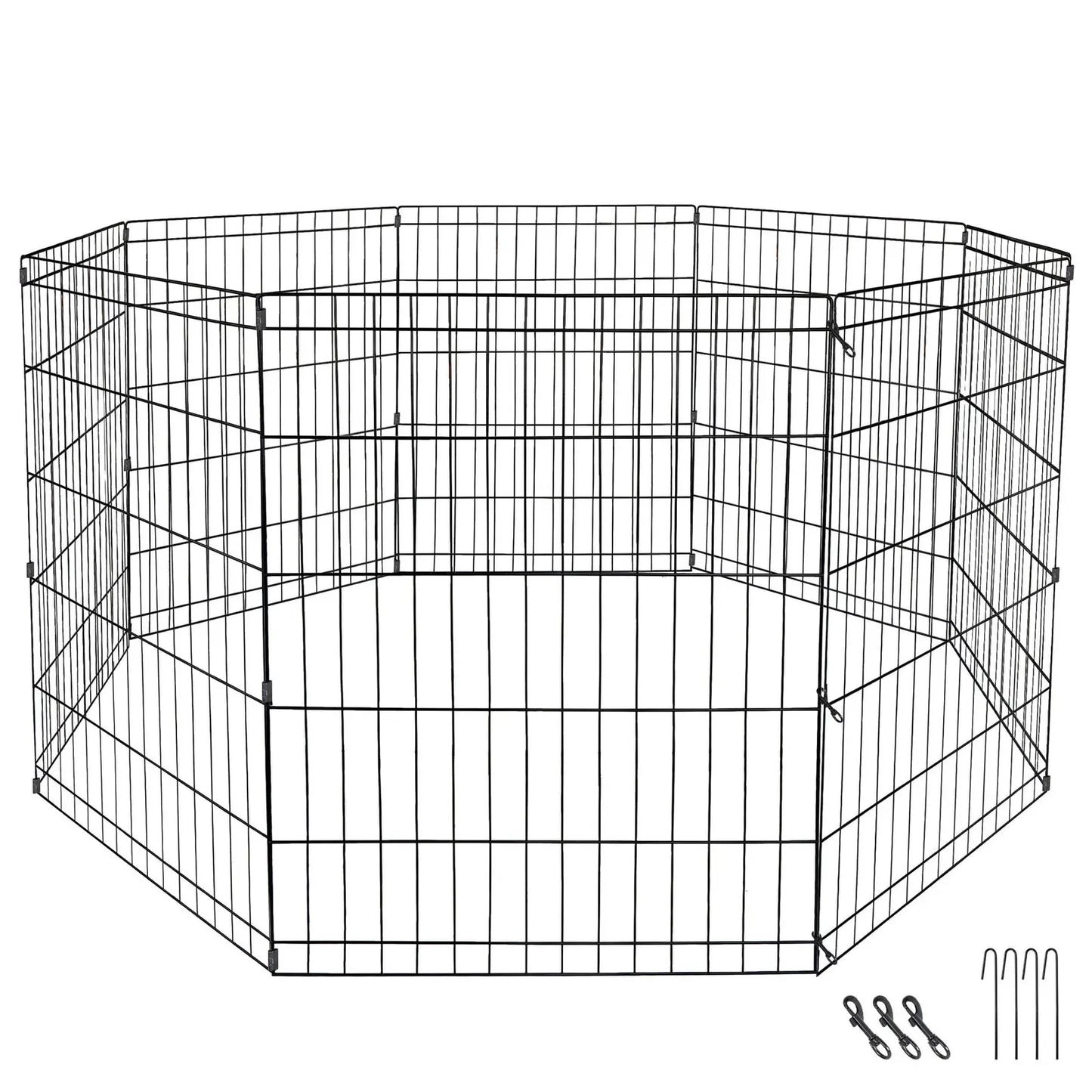 24" 8 Panel Fence Play Pen