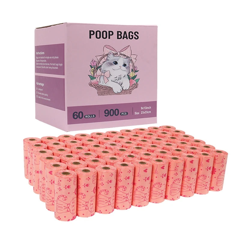 Cat Poop bags Rolls EPI Biodegradable Cat Poop Bag